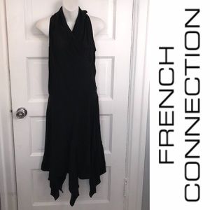 FRENCH CONNECTION Silk Halter Dress EUC